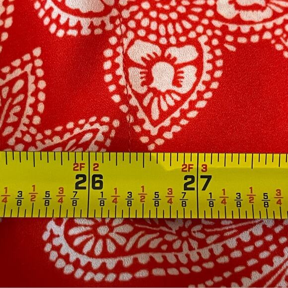 Show Me Your Mumu Red White Coastal Cruise Vacation Kaftan Tunic Top NWOT Size S - Picture 13 of 13